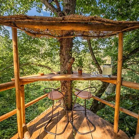 Baracek Na Strome - Ubytovani V Korunach Stromu, Treehouse Campsite *
